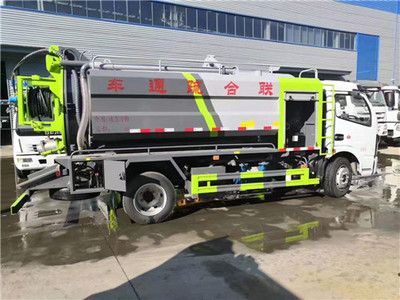 國(guó)六東風(fēng)大多利卡D7清洗吸污車 強(qiáng)勁朝柴170馬力，高效環(huán)衛(wèi)新選擇